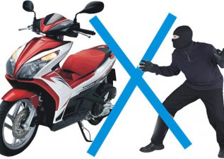 Bỏ túi 6 bí kíp chống trộm xe máy hiệu quả
