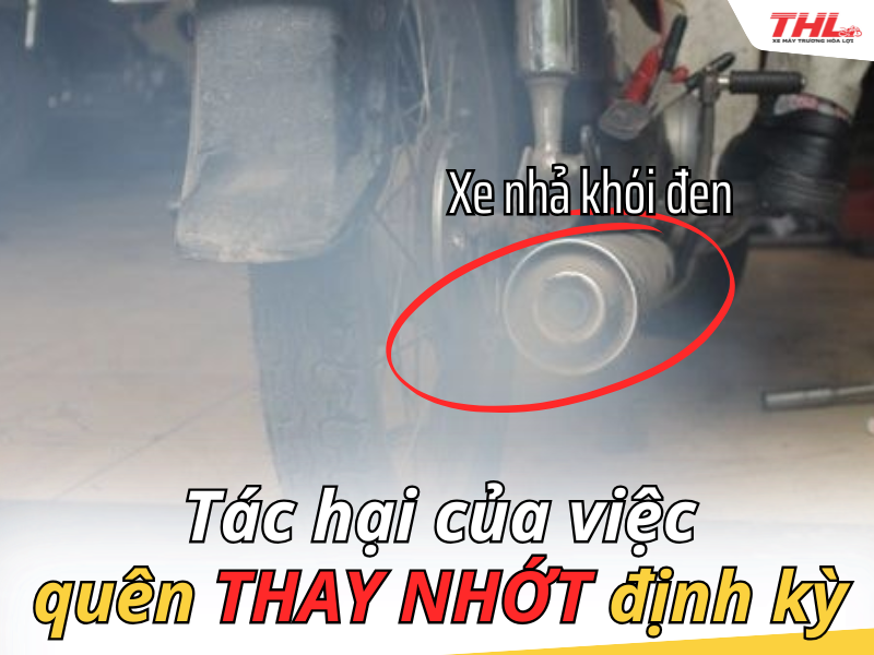 Những tác hại tiềm ẩn của việc quên thay nhớt xe máy định kỳ