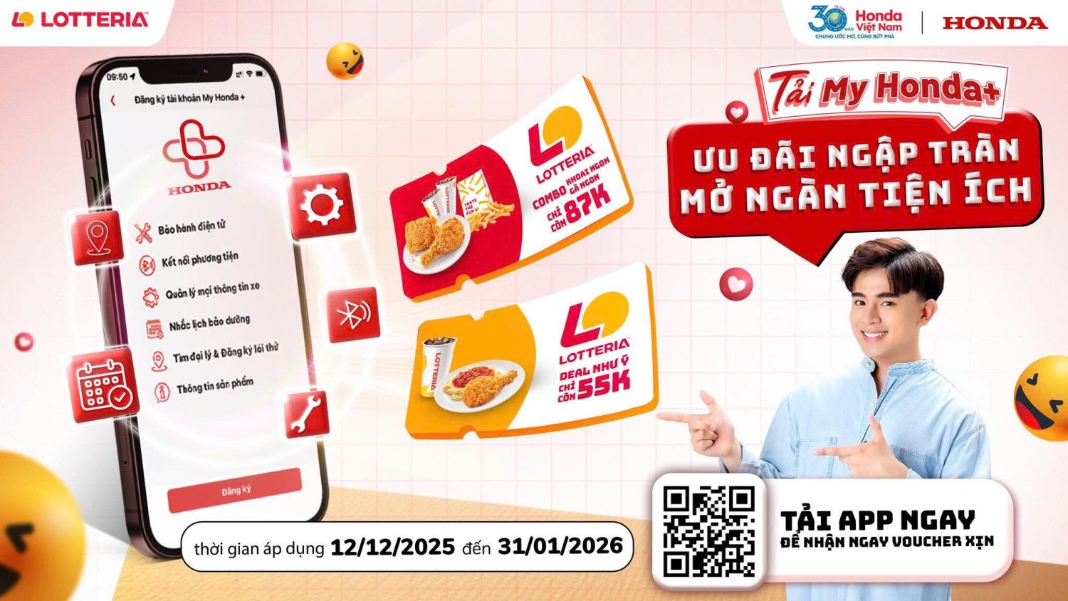 ​ Tải My Honda+ ngay – Ưu đãi liền tay.