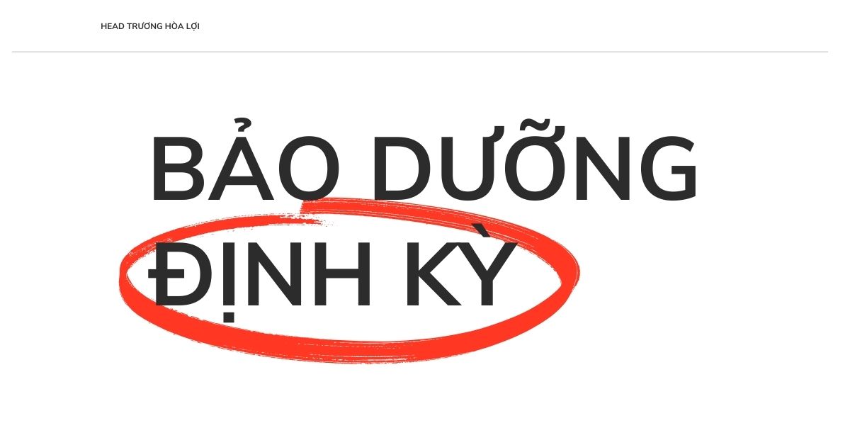ĐỪNG CHỜ ĐẾN KHI XE HƯ MỚI ĐI SỬA – BẢO DƯỠNG ĐỊNH KỲ GIÚP XE LUÔN BỀN BỈ, AN TOÀN